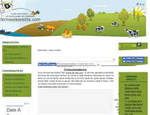 Tablet Screenshot of delafermealassiette.com